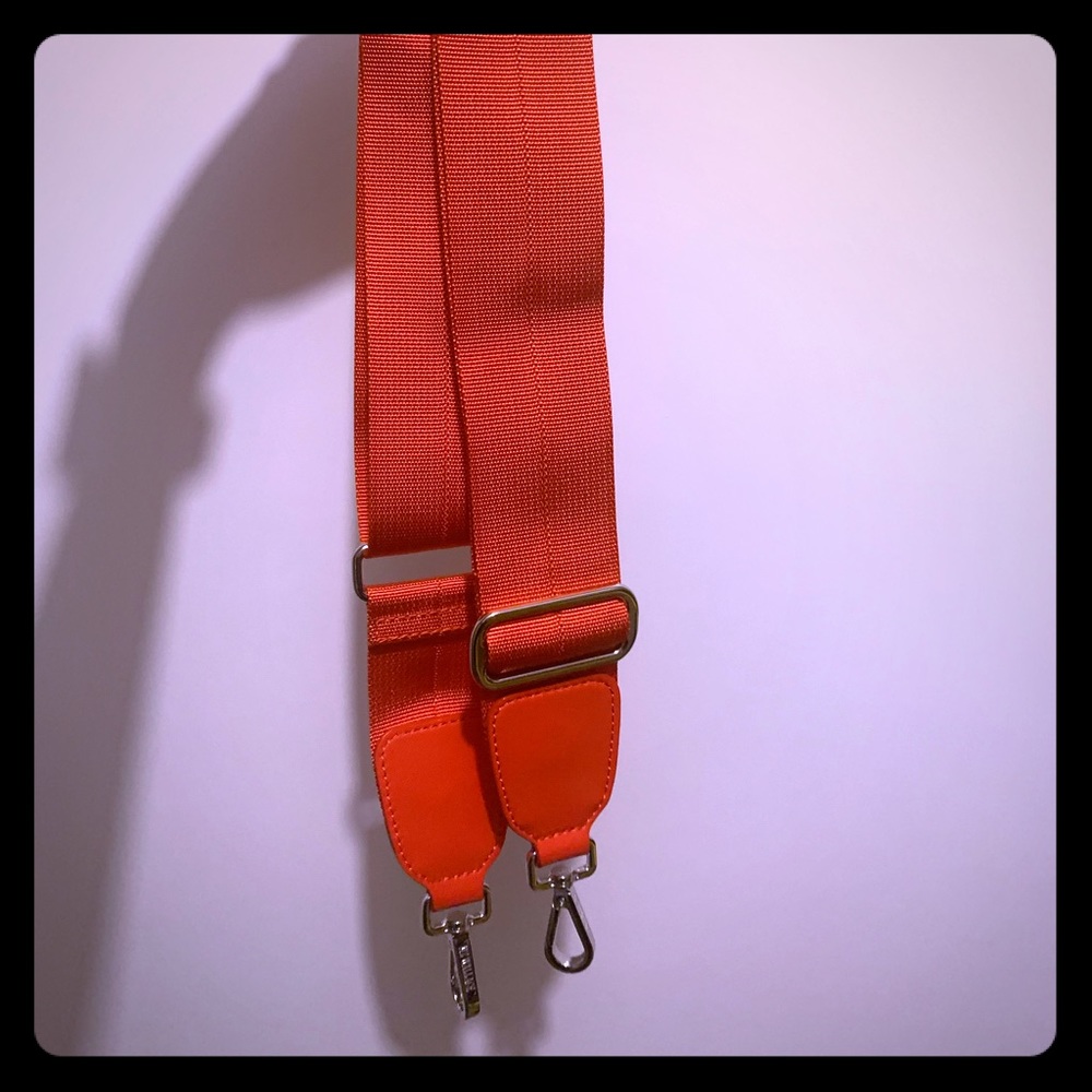 MZ Wallace orange Jordan hobo crossbody strap